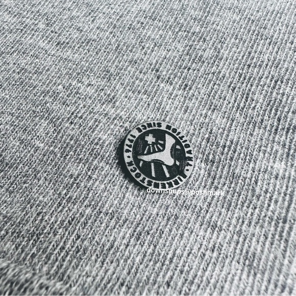 Birkenstock grey melange cotton sole socks - Picture 2 of 3